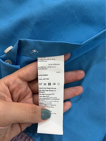 s Beden mavi Renk Sarar mavi gömlek