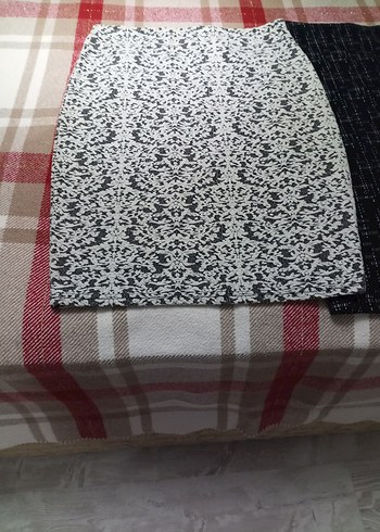 2 Adet Beli Lastikli Etek - Görsel 3