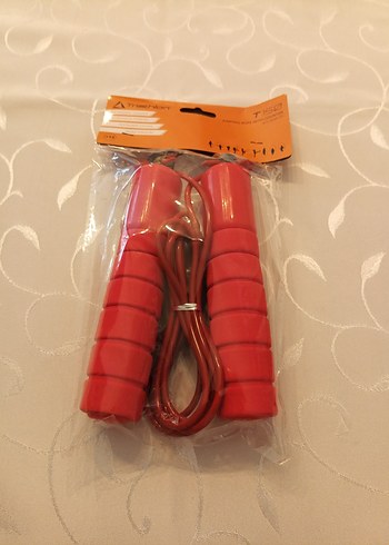 Renkli Baskılı Kırmızı Atlama İpi - Görsel 3