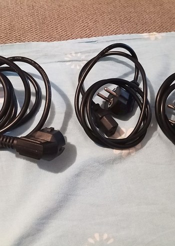 Siyah Güç Kablosu Seti - Görsel 6