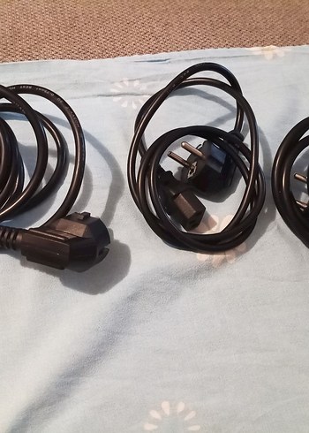 Siyah Güç Kablosu Seti - Görsel 8
