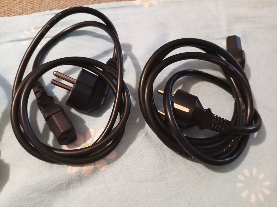 Siyah Güç Kablosu Seti - Görsel 3