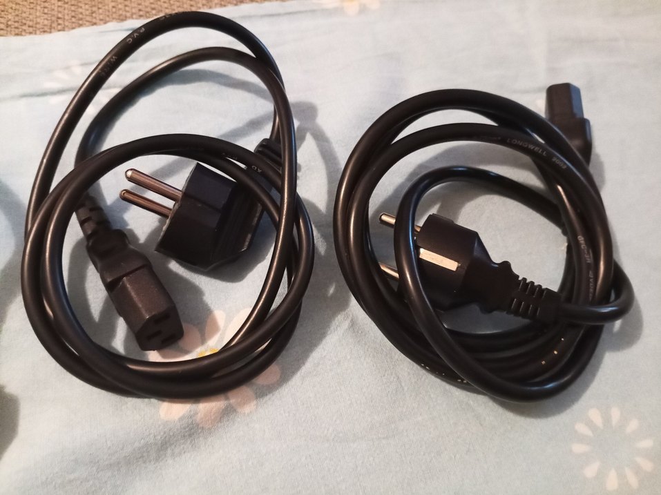 Siyah Güç Kablosu Seti - Görsel 5