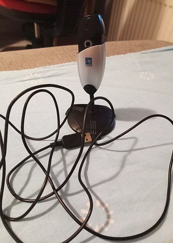 Beyaz USB Mikrofon - Görsel 2