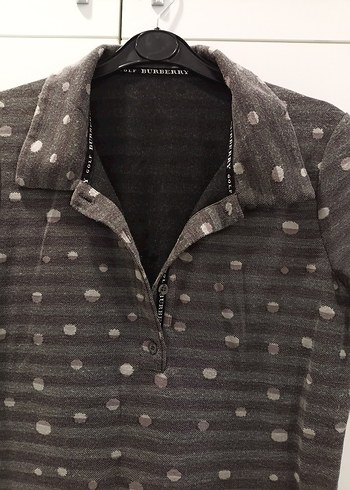 Burberry Marka Polo Yaka T-shirt - Görsel 2
