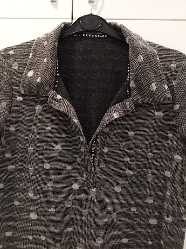 Burberry Marka Polo Yaka T-shirt - Görsel 5