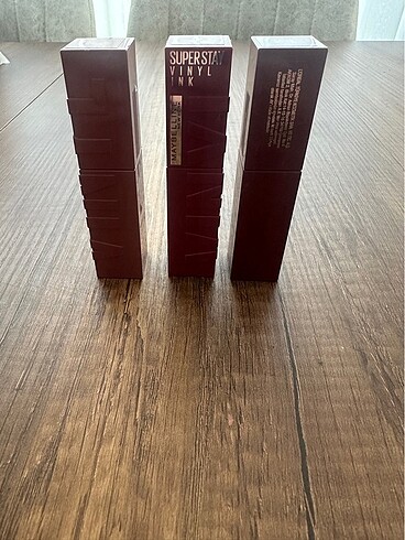 Maybelline superstay vınkly ınk 3 renk