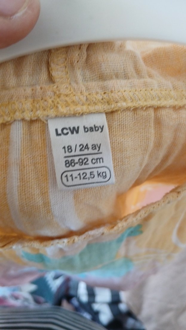 Kız Çocuk Pembe Denizkızı Desenli Panço - Görsel 2