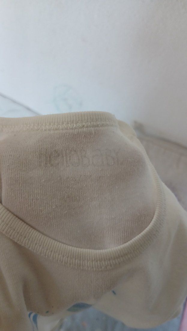 Beyaz Erkek Bebek Kolsuz Body - Görsel 2