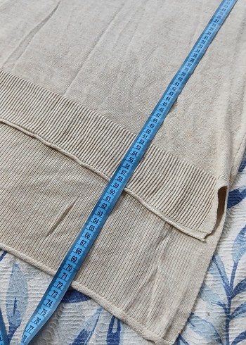 Bej Kadın Triko Uzun Kollu Basic Kazak - Görsel 3