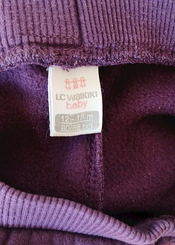 Kız Çocuk Mor Fitted Eşofman Altı - Görsel 2