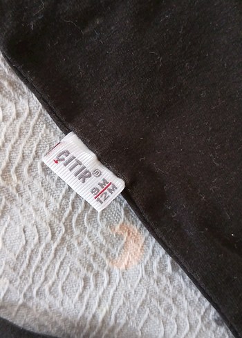 Kız Çocuk Siyah Fiyonklu Sweatshirt - Görsel 2