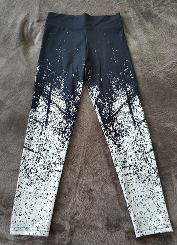 Desenli Spor Tayt / XL 