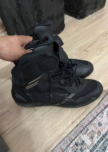 Erkek Siyah motor Ayakkabısı - Görsel 4