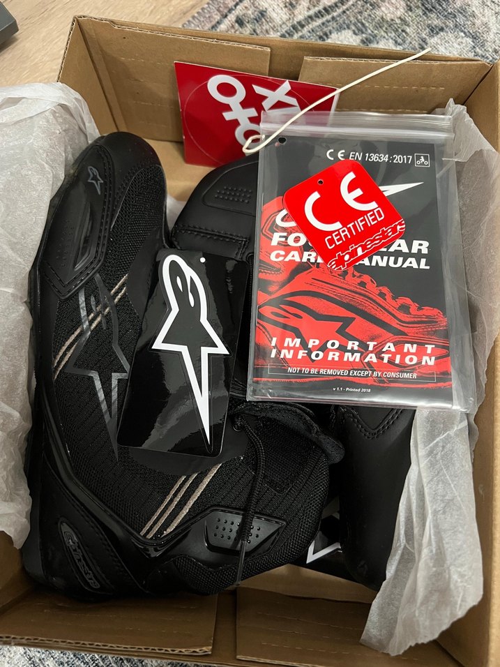 Erkek Siyah motor Ayakkabısı - Görsel 2