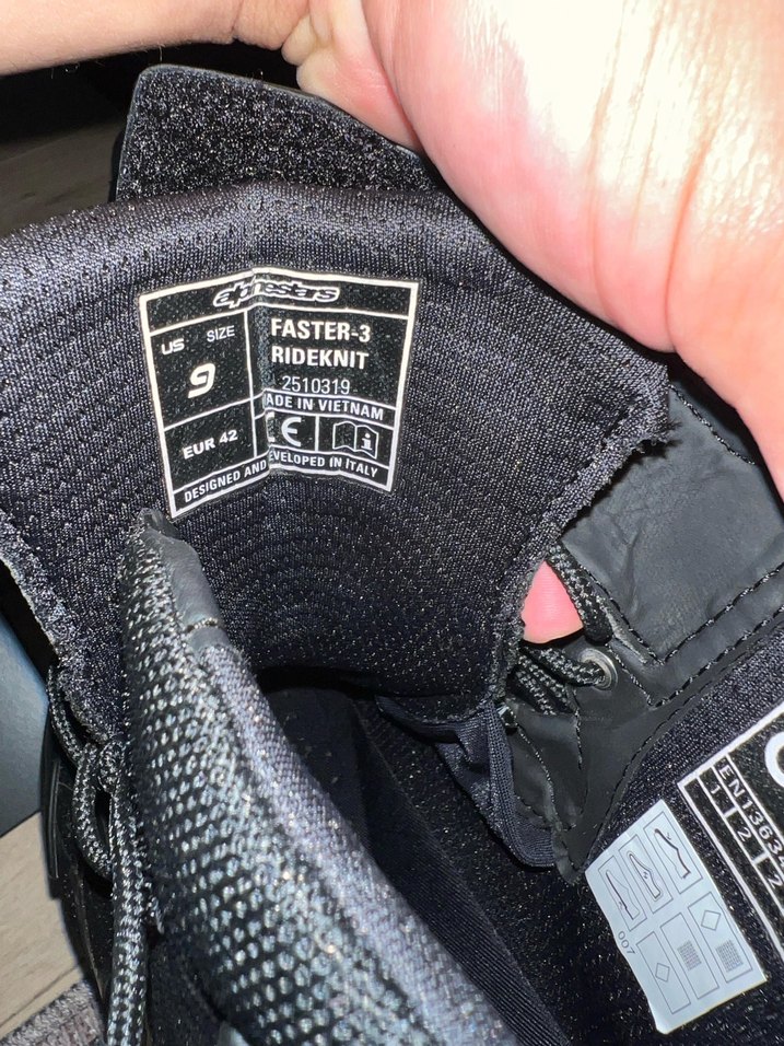 Erkek Siyah motor Ayakkabısı - Görsel 3