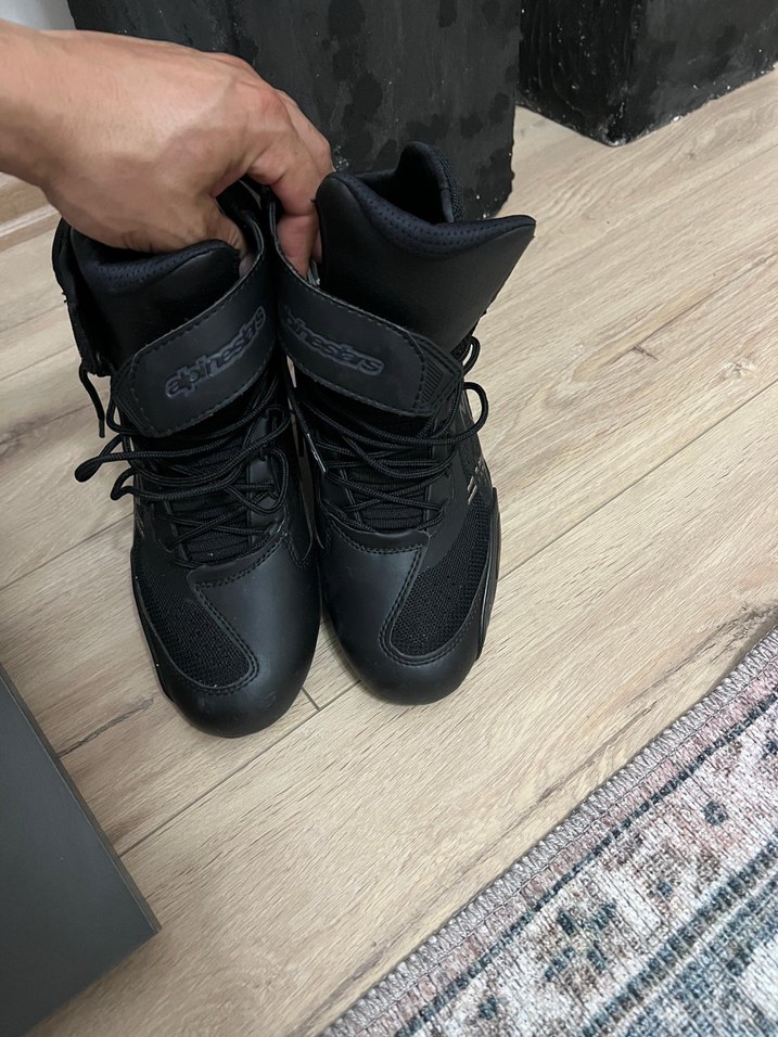 Erkek Siyah motor Ayakkabısı - Görsel 5