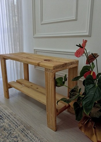  Beden Ahşap Raf Ayakkabılık