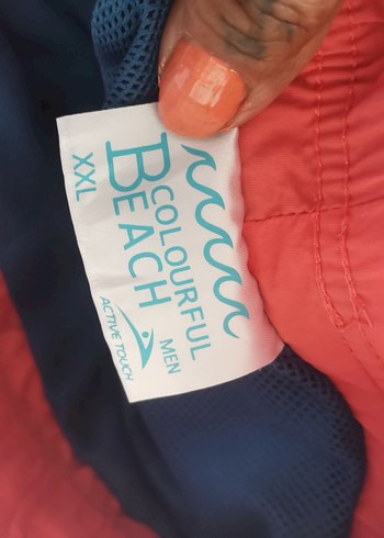 Koyu Mavi Bel Bantlı Erkek Mayo - Görsel 10