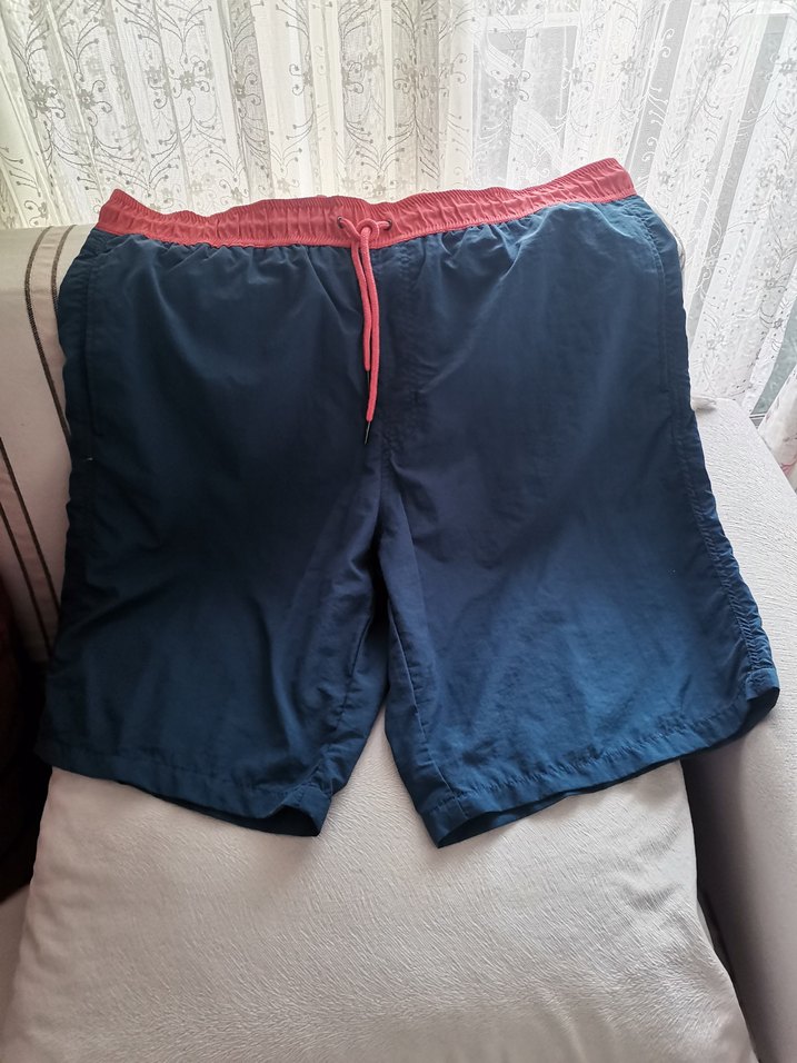 Koyu Mavi Bel Bantlı Erkek Mayo - Görsel 2