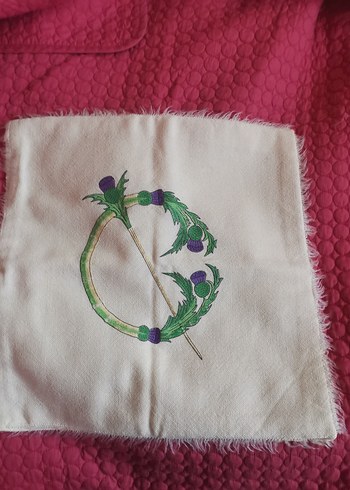 Nakışlı yastık kılıfı - Görsel 3