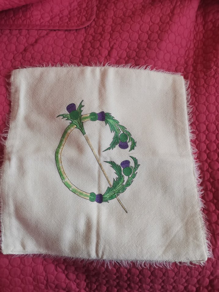 Nakışlı yastık kılıfı - Görsel 4