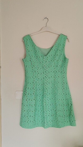 xl Beden yeşil Renk Günlük elbise 