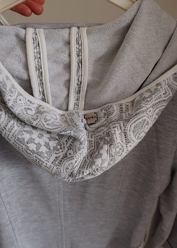 Gri Rahat Kesim Uzun Kaban - Görsel 4