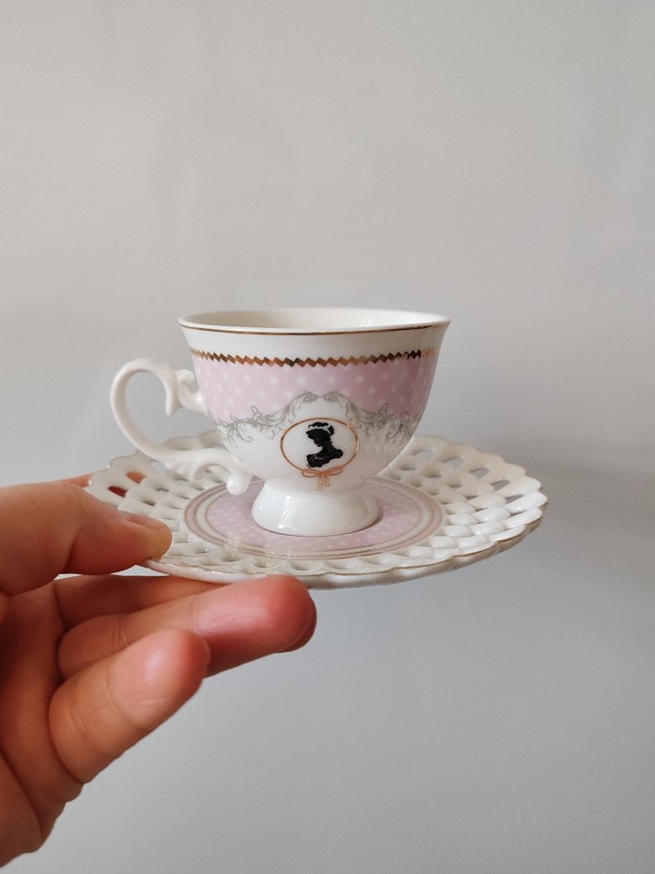 Vintage 2'li fincan takımı - Görsel 3