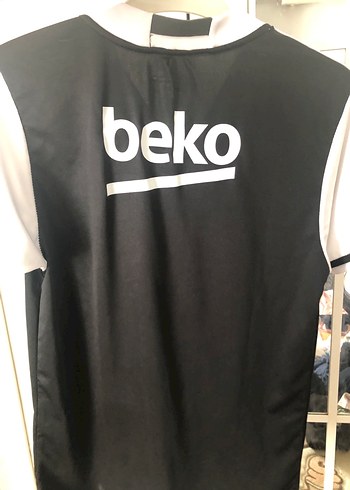 Erkek Siyah V-Yaka Kısa Kollu Forma - Görsel 6