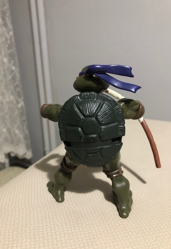 Kahverengi Ninja Kaplumbağa Aksiyon Figürü - Görsel 4