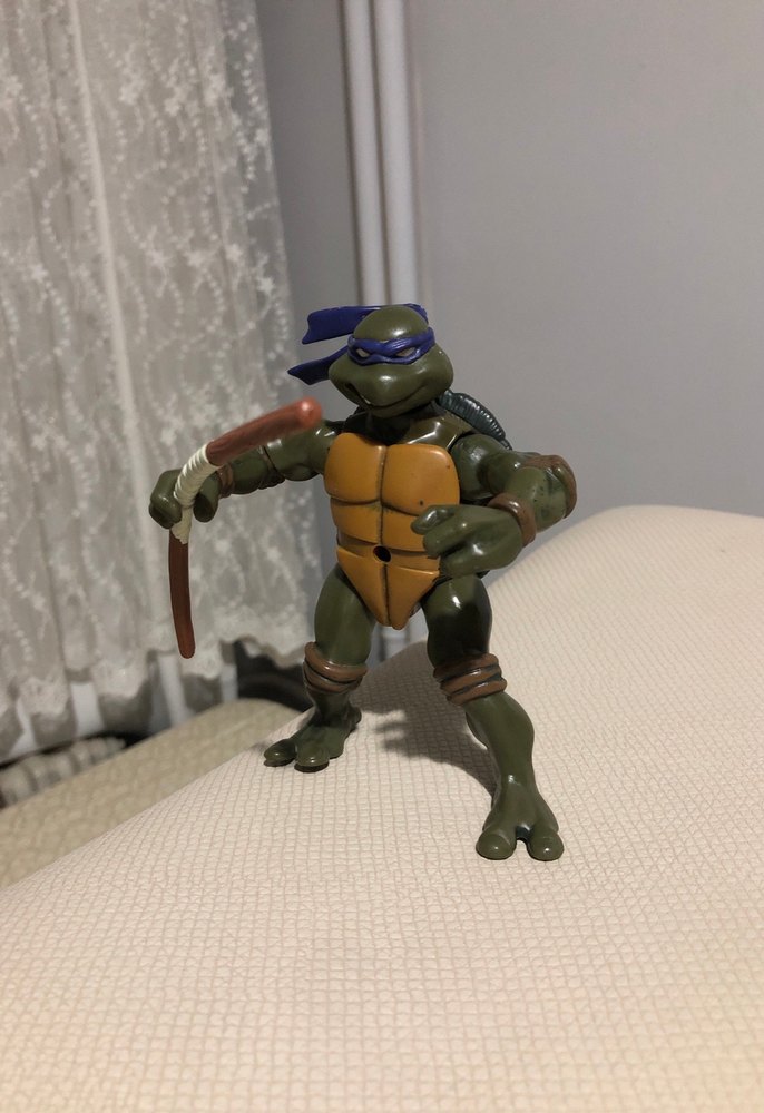 Kahverengi Ninja Kaplumbağa Aksiyon Figürü - Görsel 3