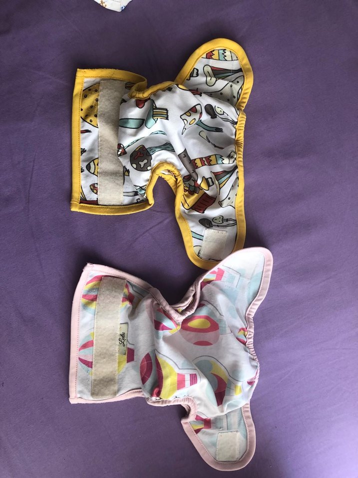 Desenli Bebek Bezleri 2'li Set - Görsel 5