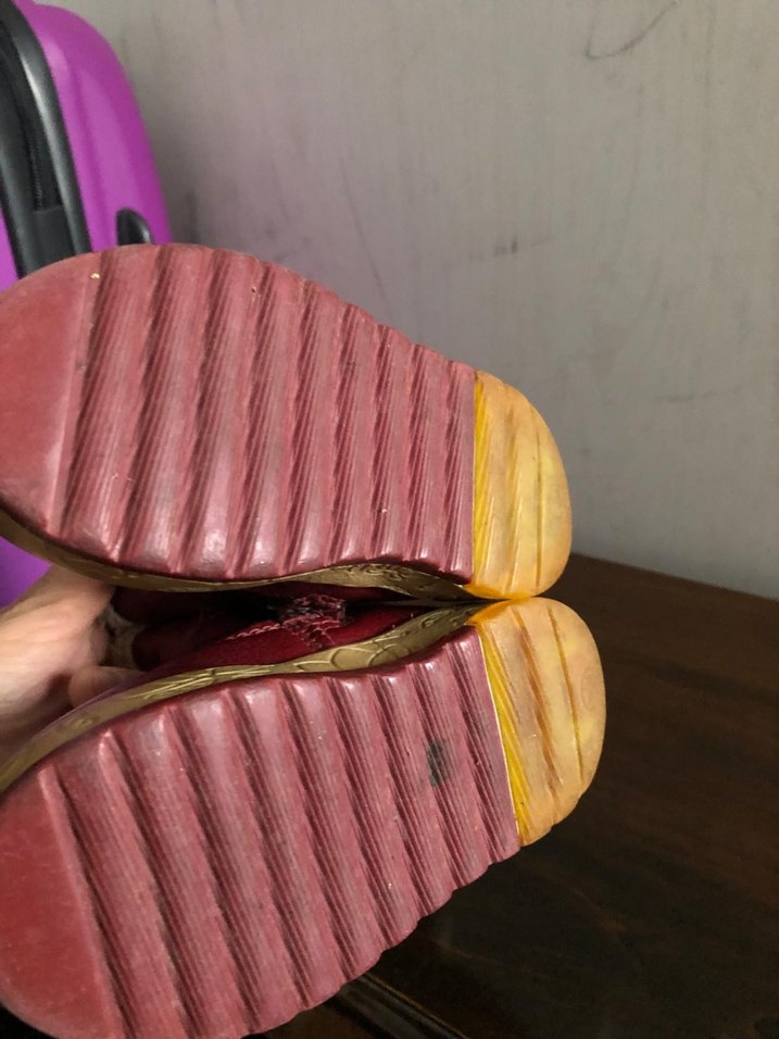 Kız Çocuk Bordo Kürklü Deri Bot - Görsel 2