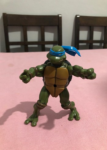 Beden Renk Turkuaz Bandanalı Ninja Kaplumbağa Figürü leonardo