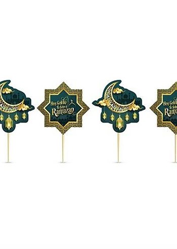 Altın Renkli Ramazan Kürdanları - Görsel 2