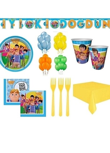 Rafadan tayfa 8 kişilik set