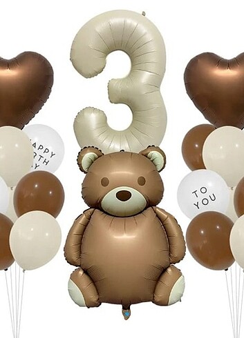 Büyük ayı Bobo folyo - Görsel 2