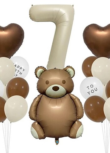 Büyük ayı Bobo folyo - Görsel 7