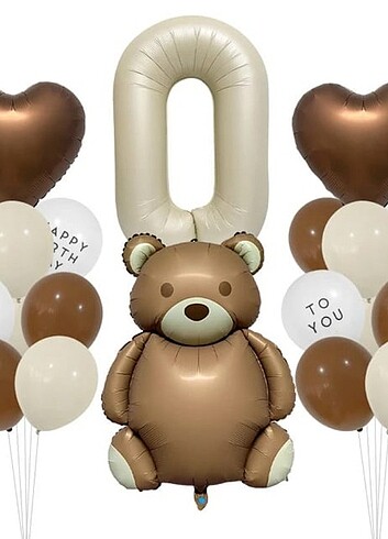 Büyük ayı Bobo folyo - Görsel 10