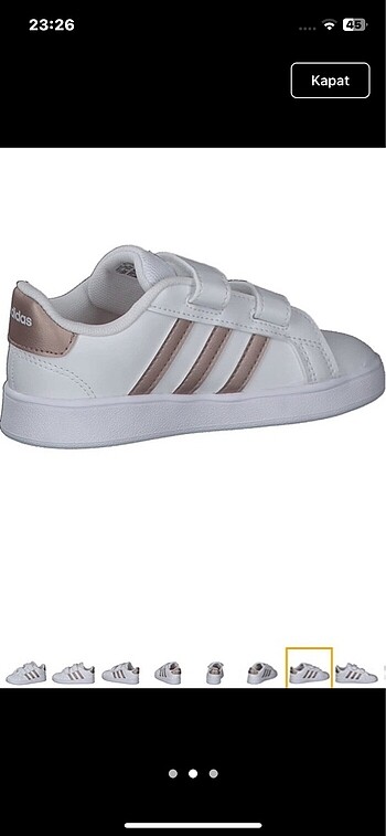 Adidas ilk adım bebek ayakkabısı