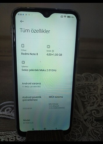 Redmi note 8 