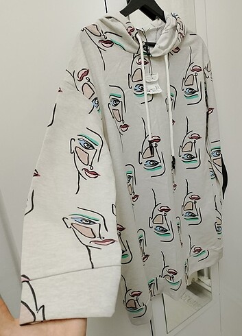 Kadın Fulla Moda Sweatshirt