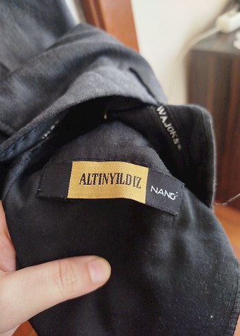 Altınyıldız Koyu Lacivert Rahat Kesim Pantolon