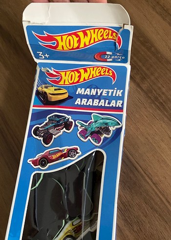 Hot Wheels Manyetik Arabalar buzdolabı - Görsel 3