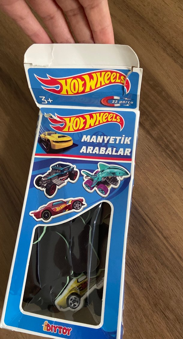 Hot Wheels Manyetik Arabalar buzdolabı - Görsel 3