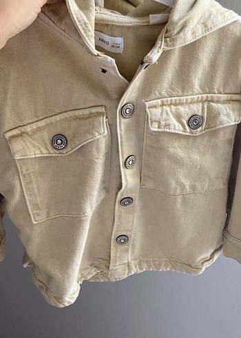 Mango baby Bej Erkek Çocuk Düğmeli  Ceket 18-24 ay - Görsel 4