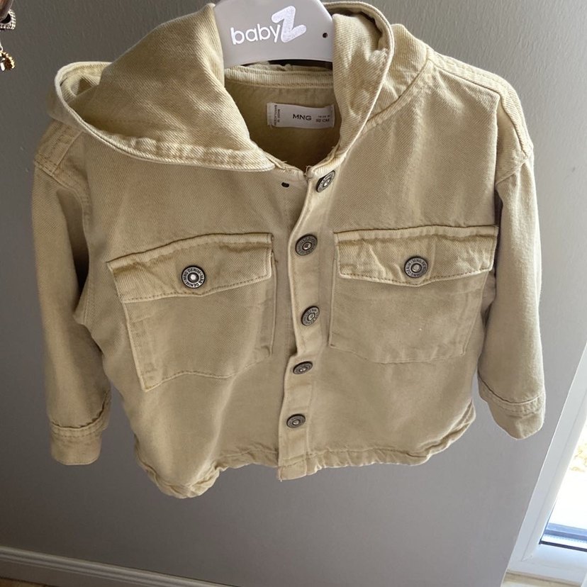 Mango baby Bej Erkek Çocuk Düğmeli  Ceket 18-24 ay - Görsel 2
