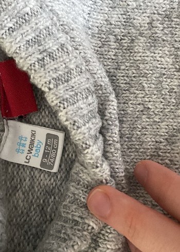 Lcw snoopy Gri Erkek Çocuk Örgü Kazak - Görsel 3