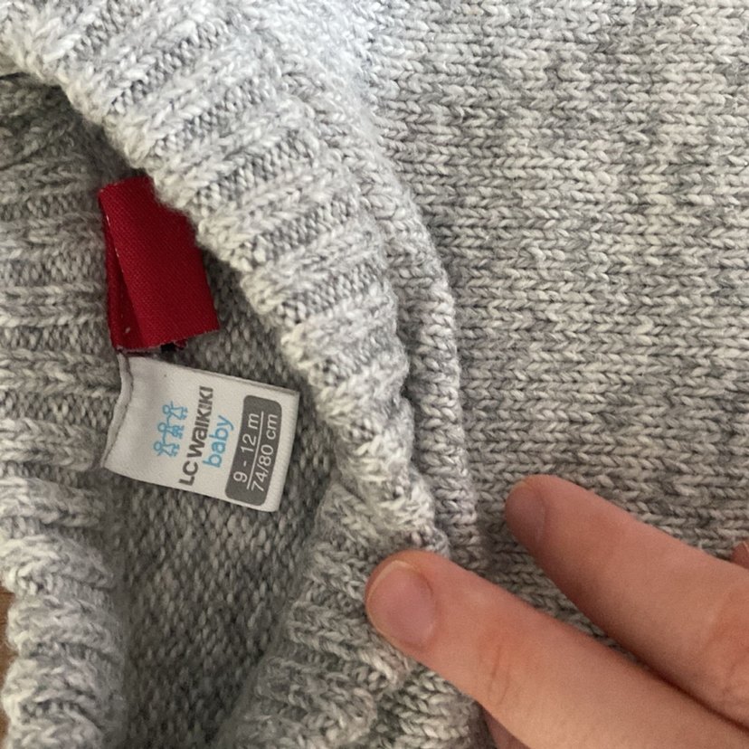 Lcw snoopy Gri Erkek Çocuk Örgü Kazak - Görsel 3